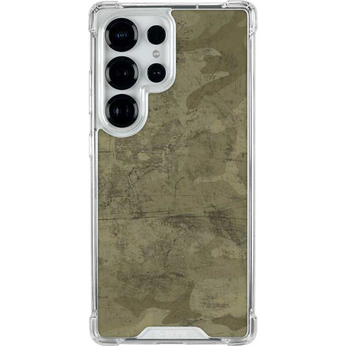 Desert Camo Galaxy S25 Ultra Clear Case